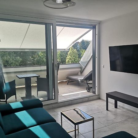 Lotusbluete Appartement In Heviz Mit Tiefgarage Und Panoramaterrasse Zewnętrze zdjęcie